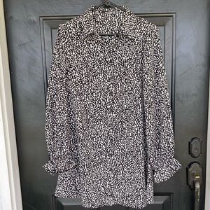 Missguided Button Front Dress